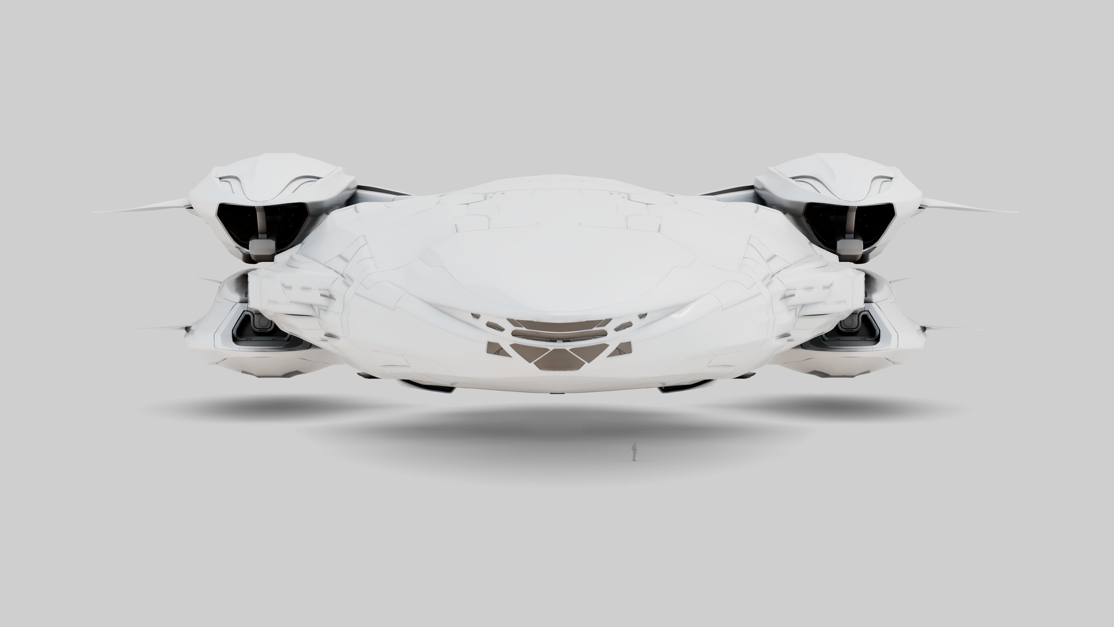 Ares Spaceship 3D model_3