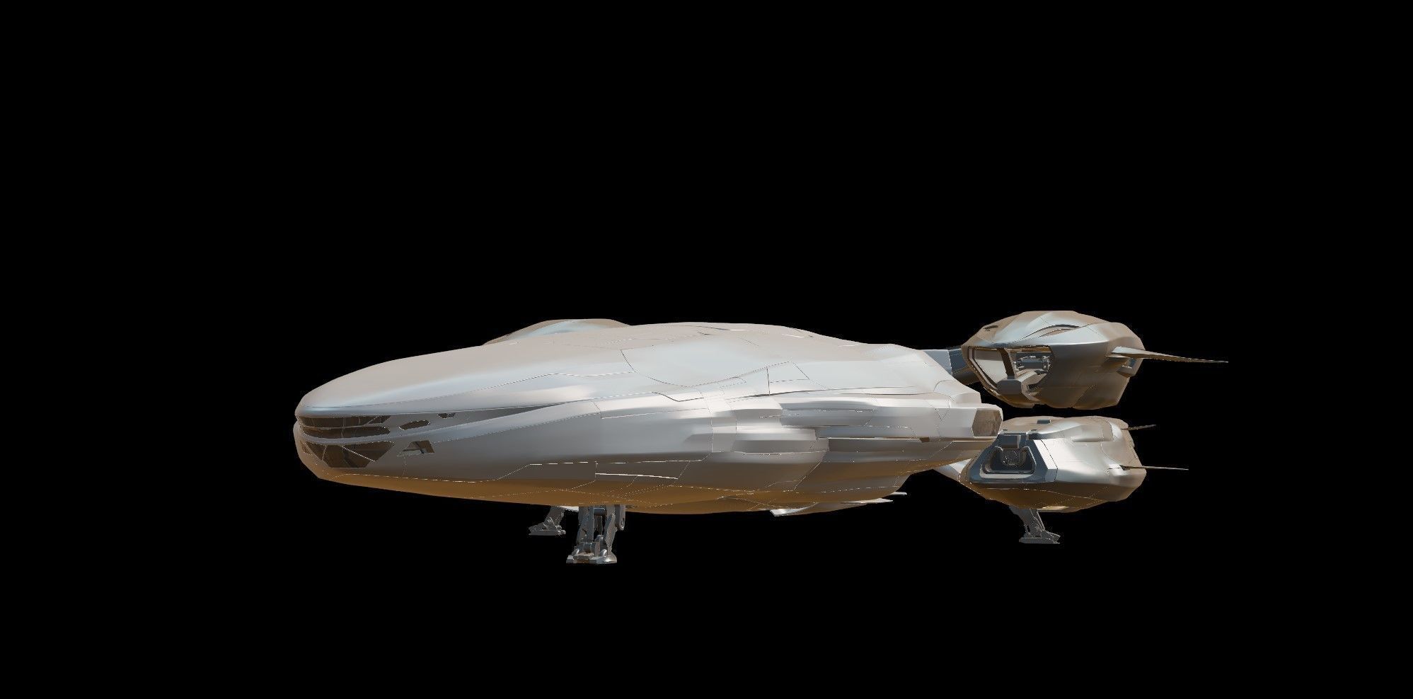 Ares Spaceship 3D model_14