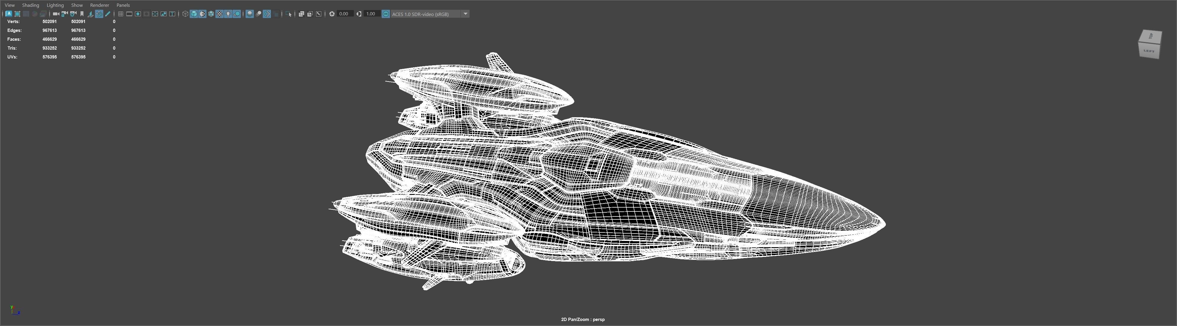 Ares Spaceship 3D model_16