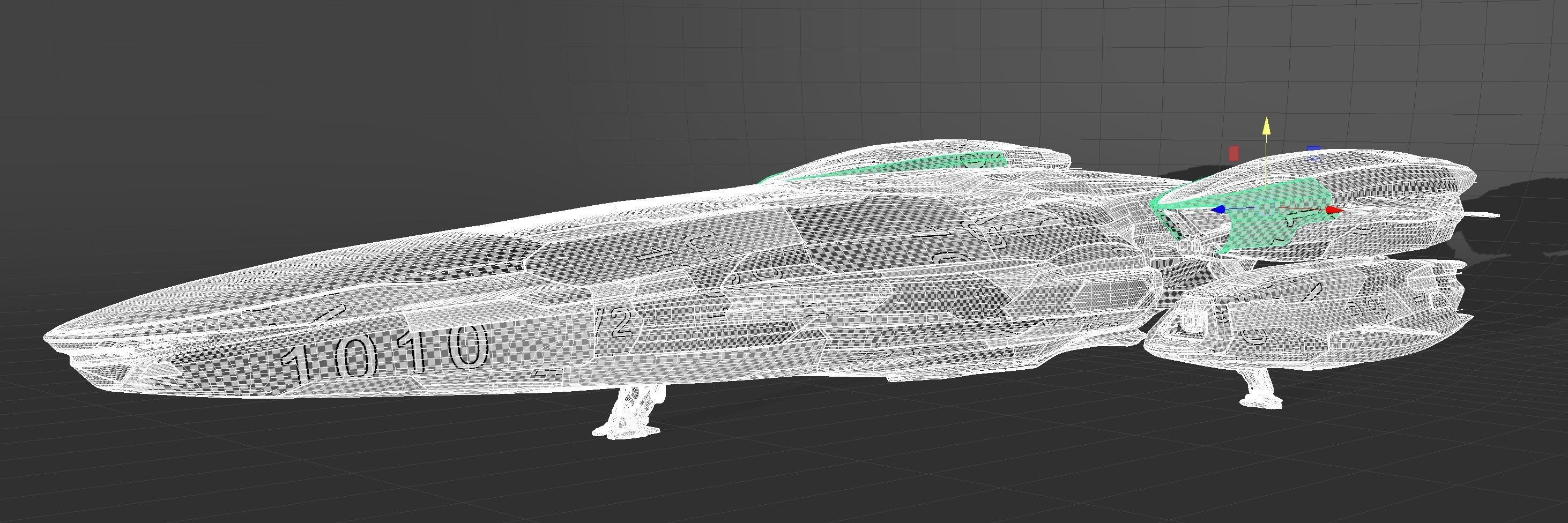 Ares Spaceship 3D model_17