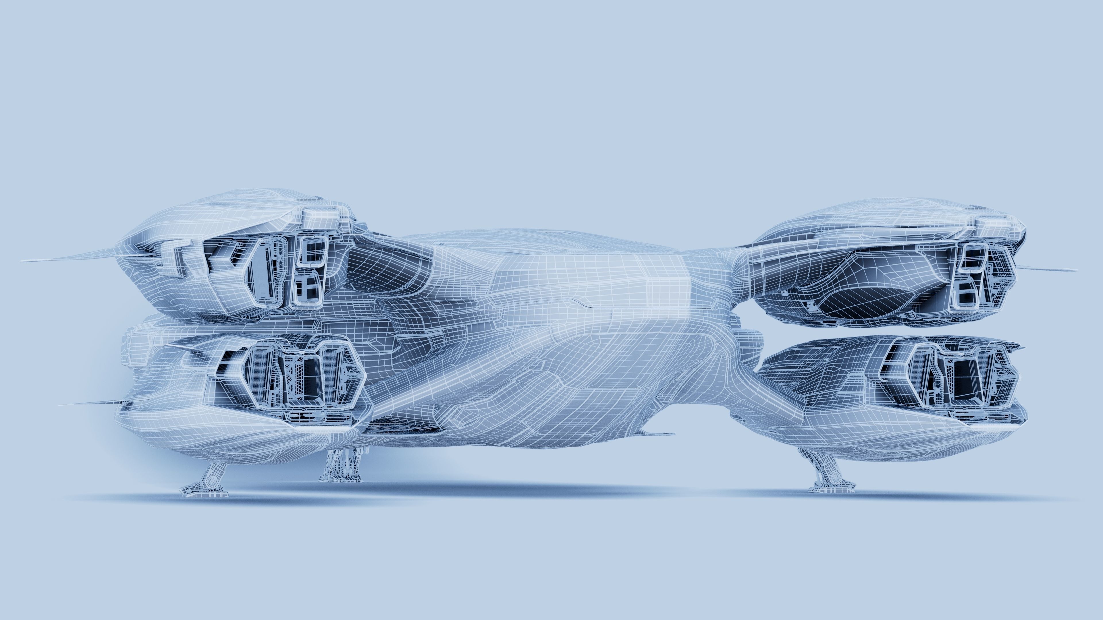 Ares Spaceship 3D model_13