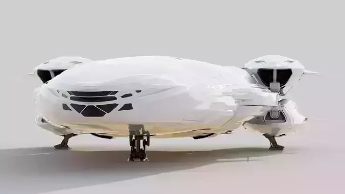 Ares Spaceship 3D model