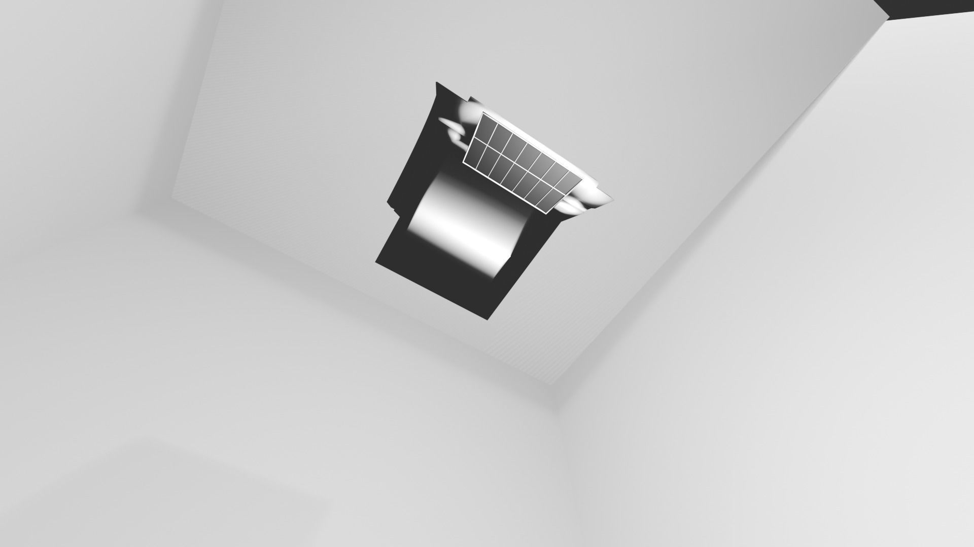 Hand dryer 3D model_2