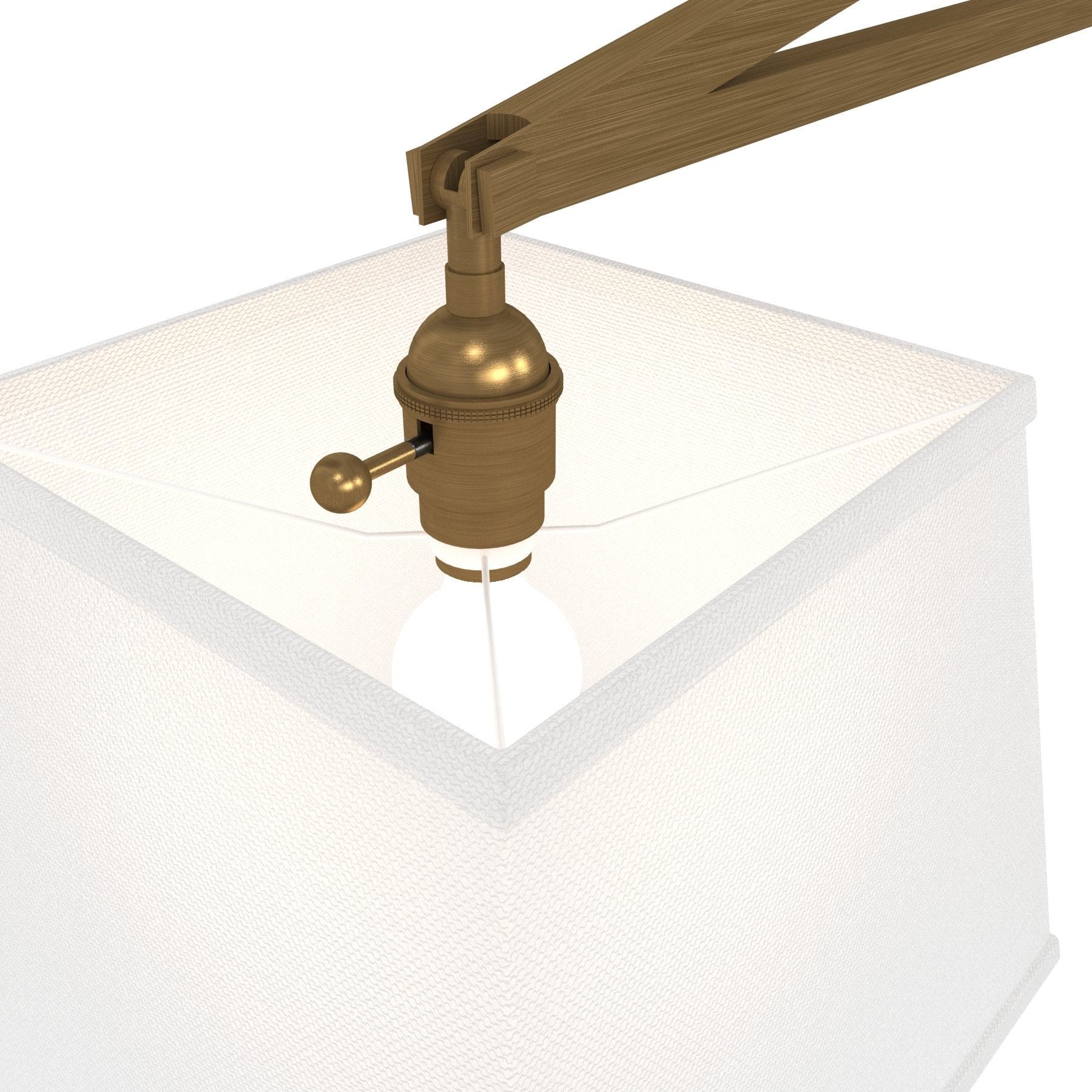 Phoenix day reed swing arm 3D model_2