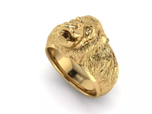 RING MONKEY 3D print model_0