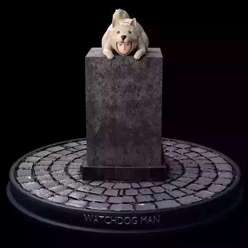 Watchdog Man - One Punch Man 3D print model