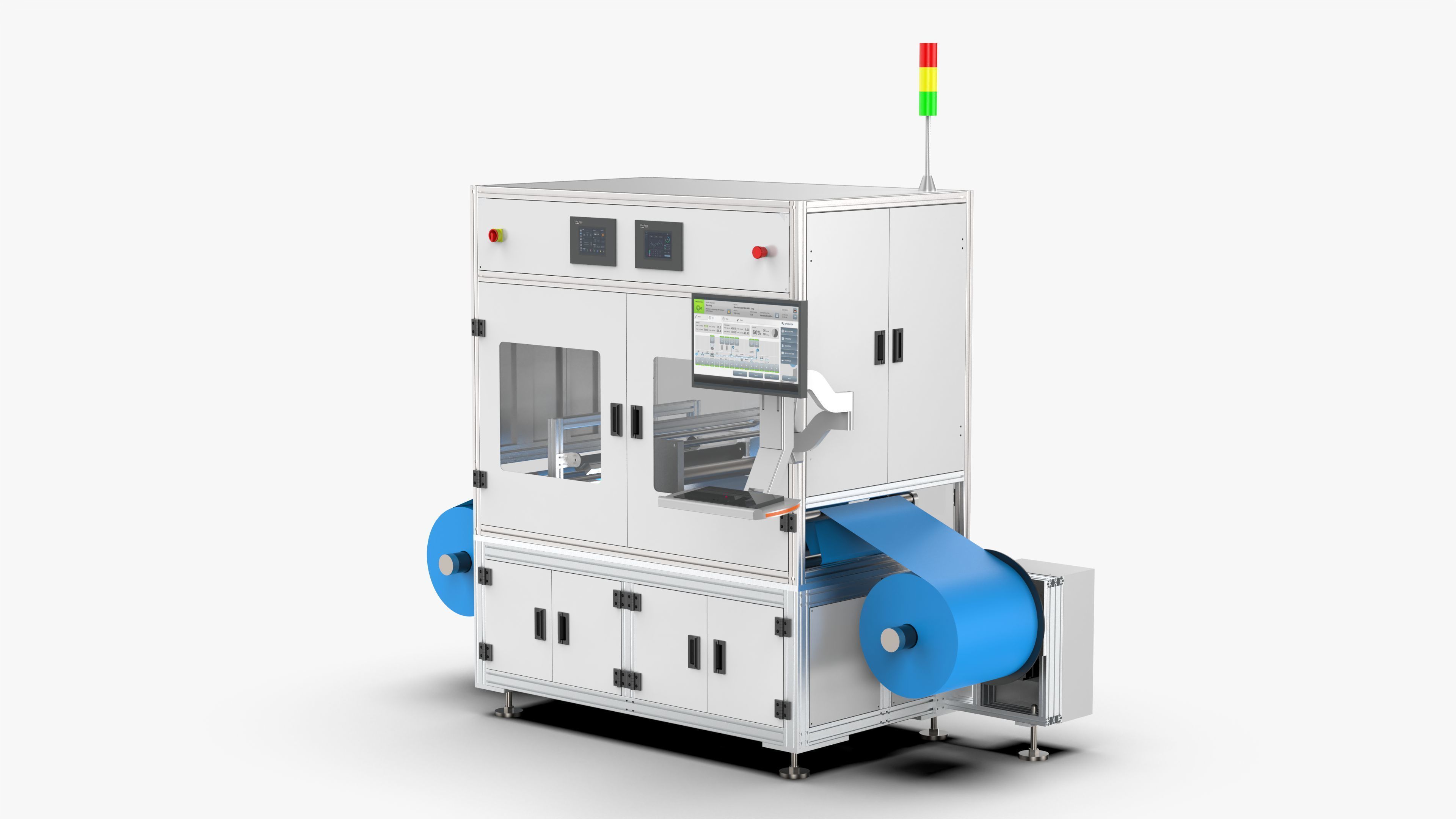 Automatic CCD Winding Inspection Machine 3D model_5