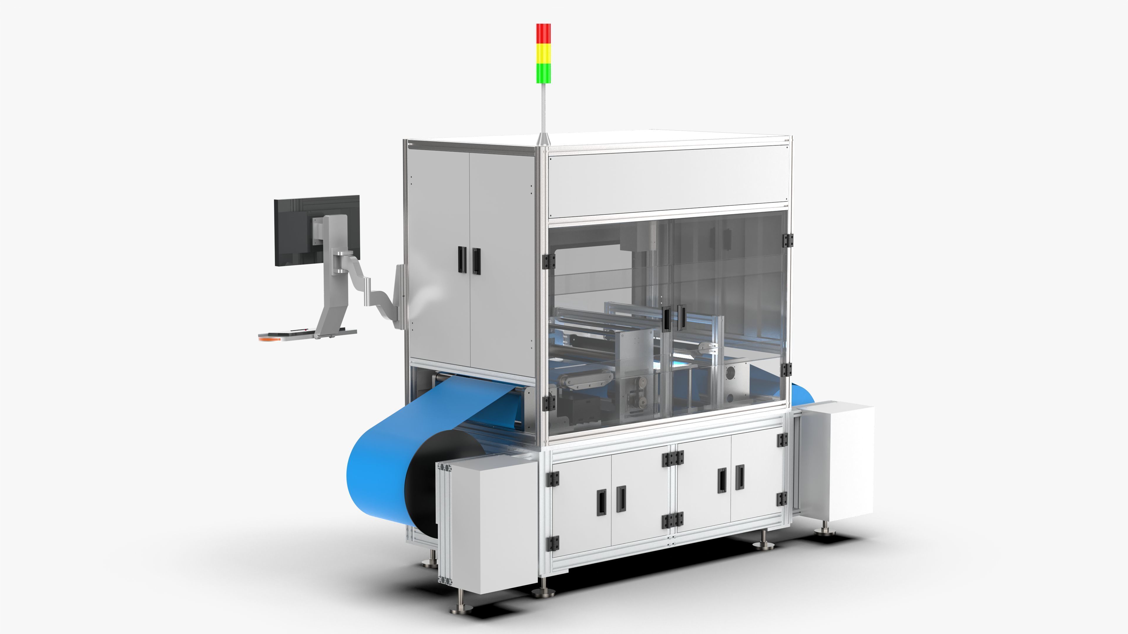 Automatic CCD Winding Inspection Machine 3D model_4