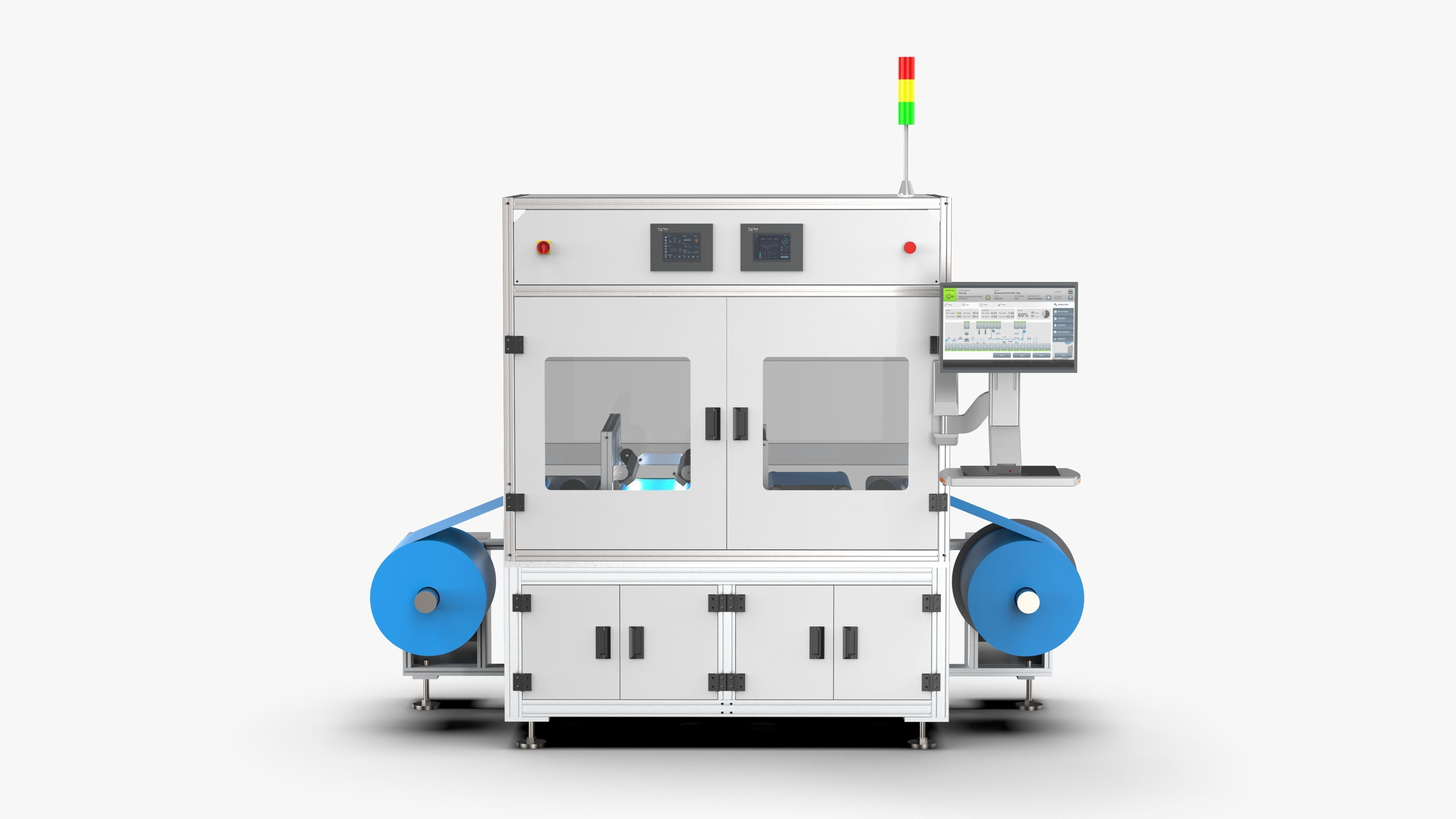 Automatic CCD Winding Inspection Machine 3D model_1
