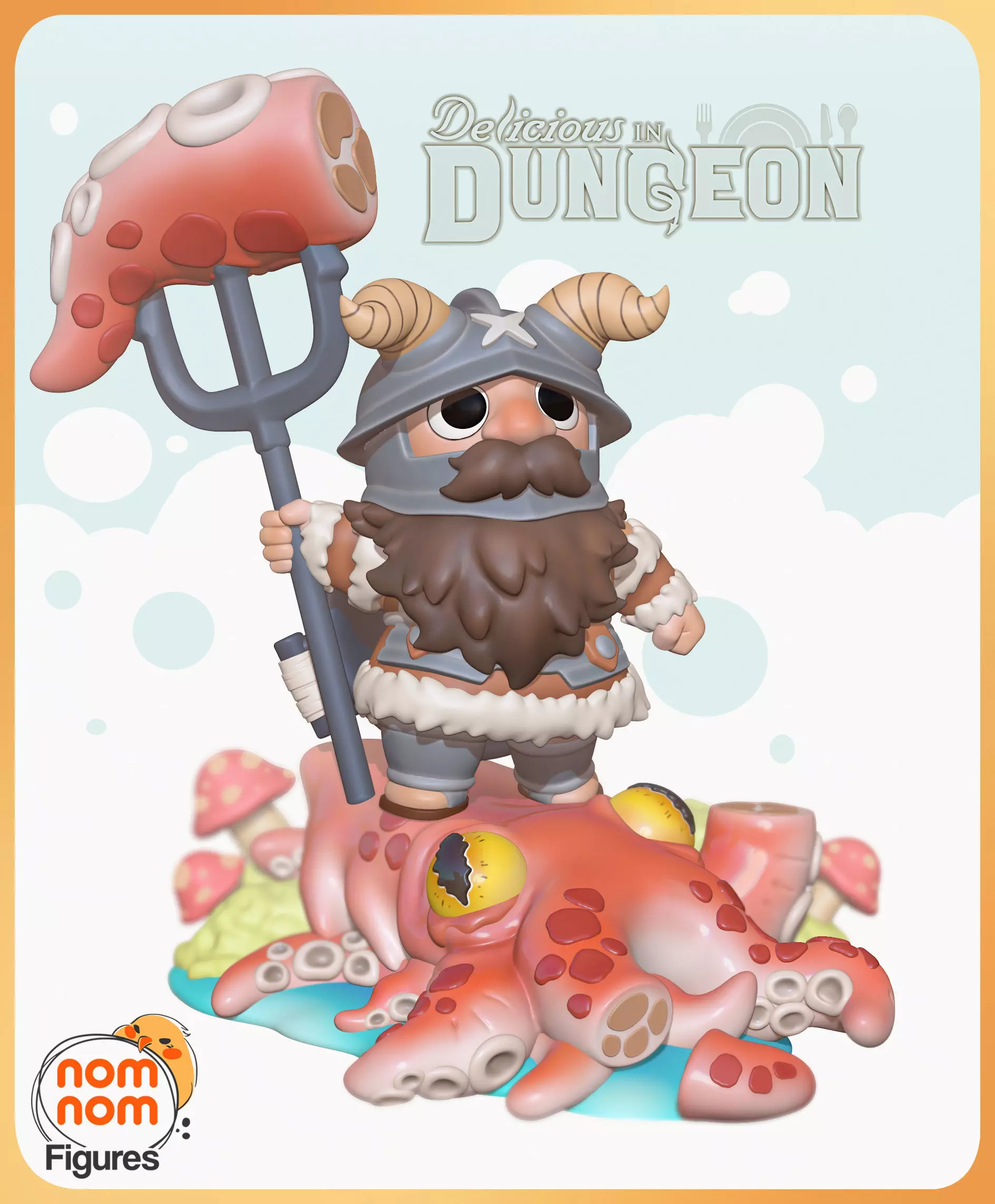 Chibi Senshi - Dungeon Meshi 3D print model_0