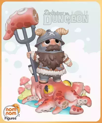 Chibi Senshi - Dungeon Meshi 3D print model
