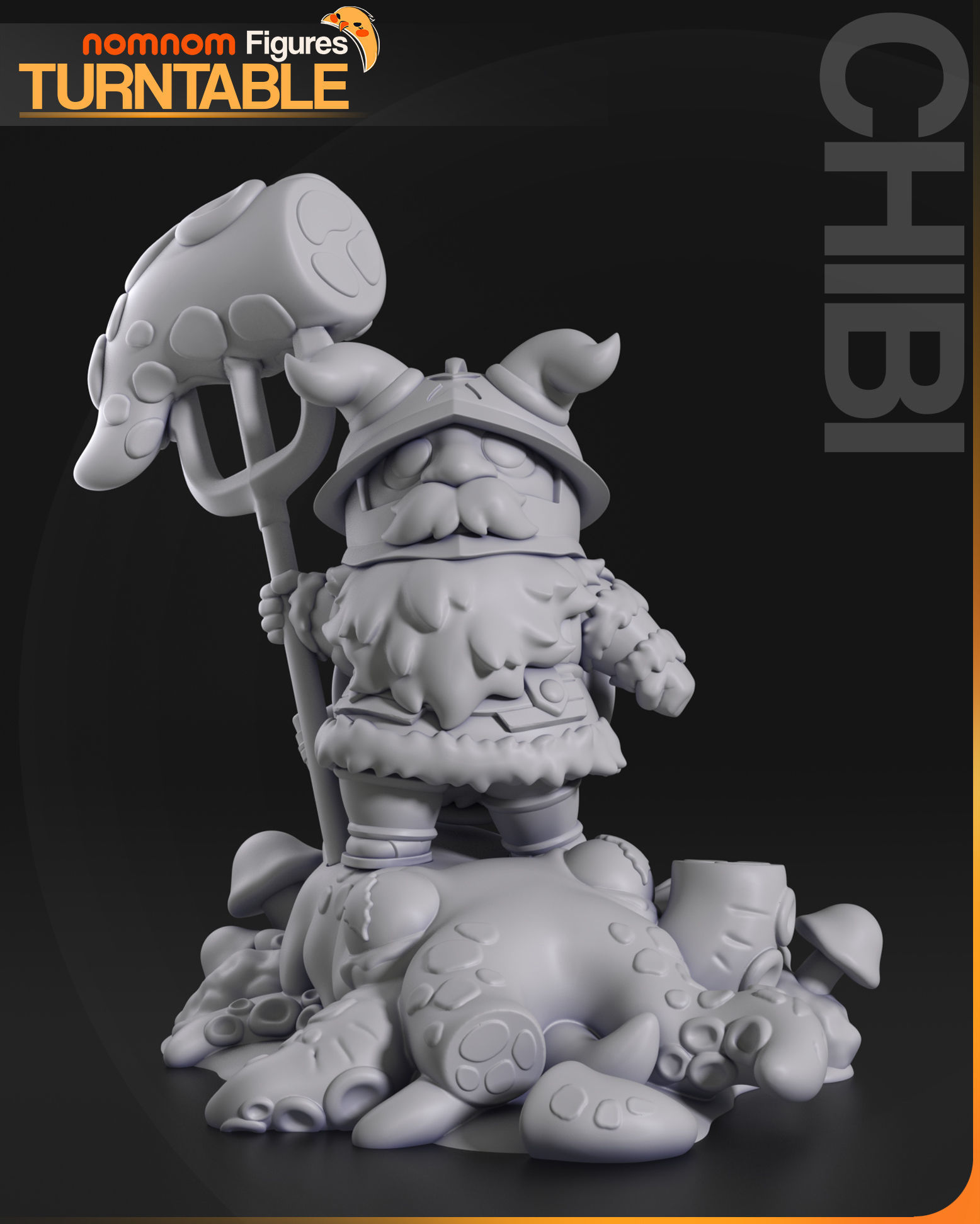 Chibi Senshi - Dungeon Meshi 3D print model_2