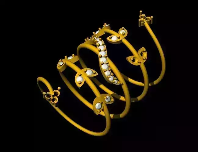 Spiral Ring 3dm and stl file