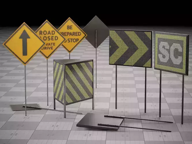 Realistic Board Electronic Sign