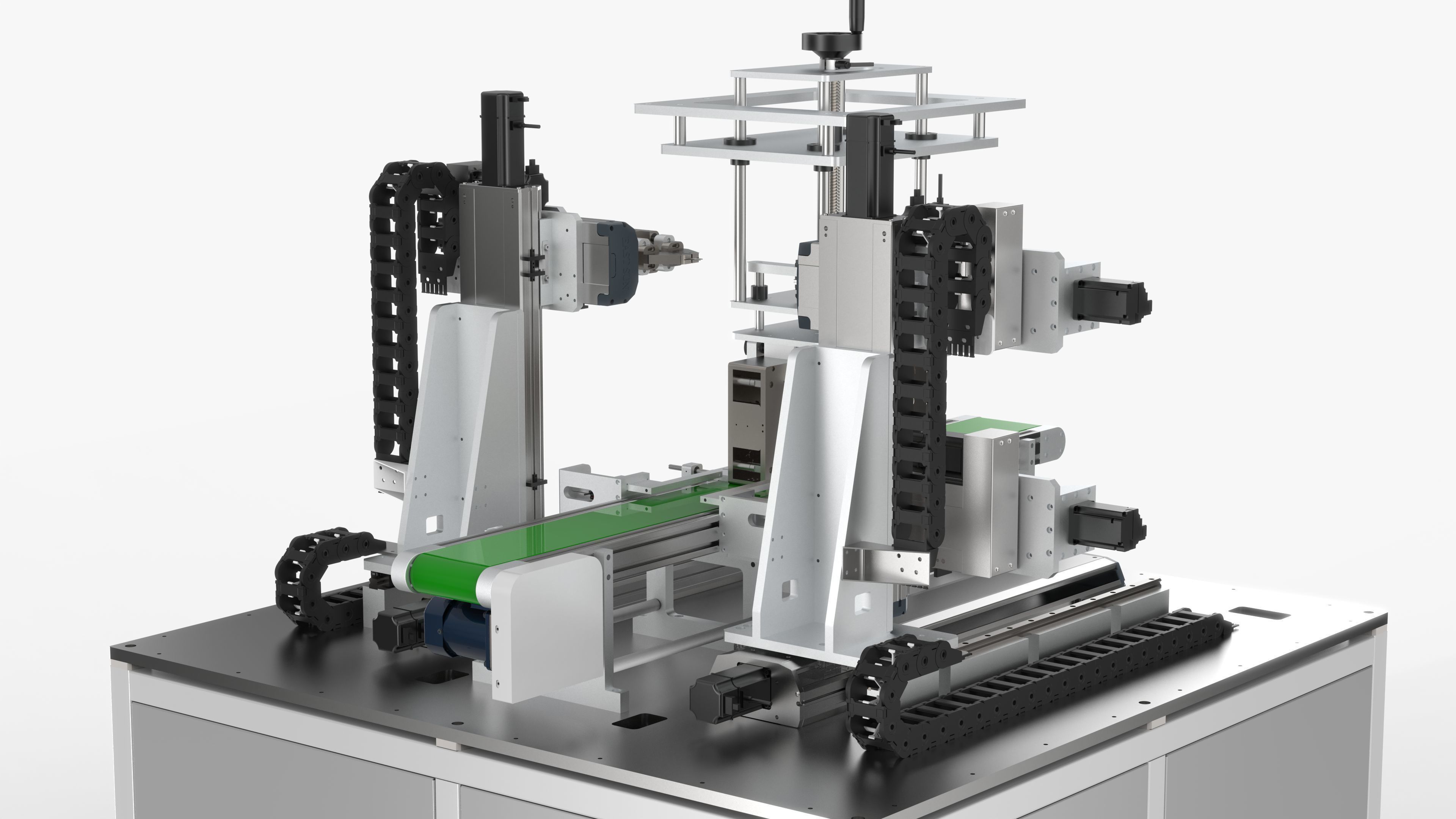 8 Axis Double Sided Spot Welding Machine 3D model_17