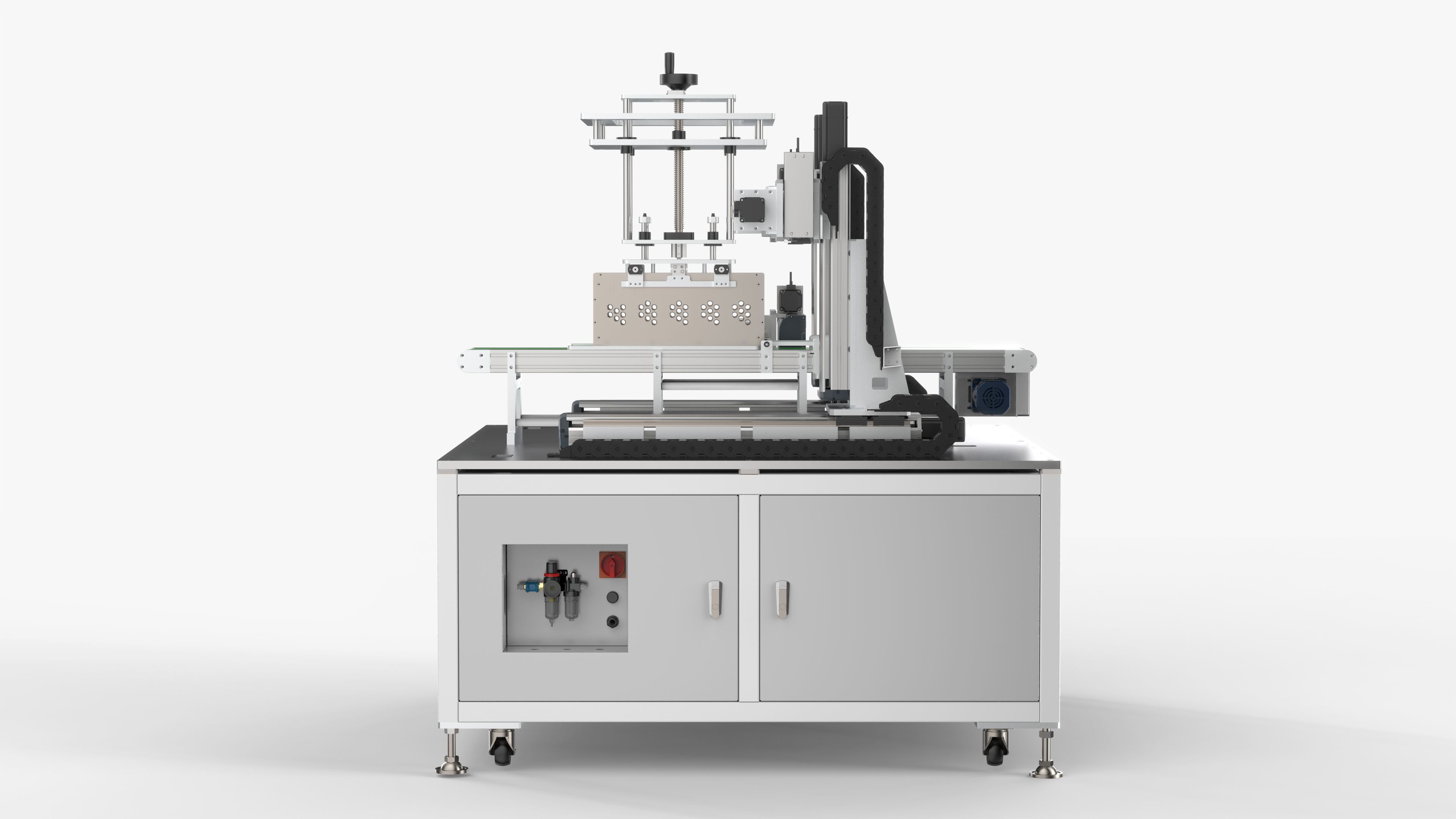 8 Axis Double Sided Spot Welding Machine 3D model_10