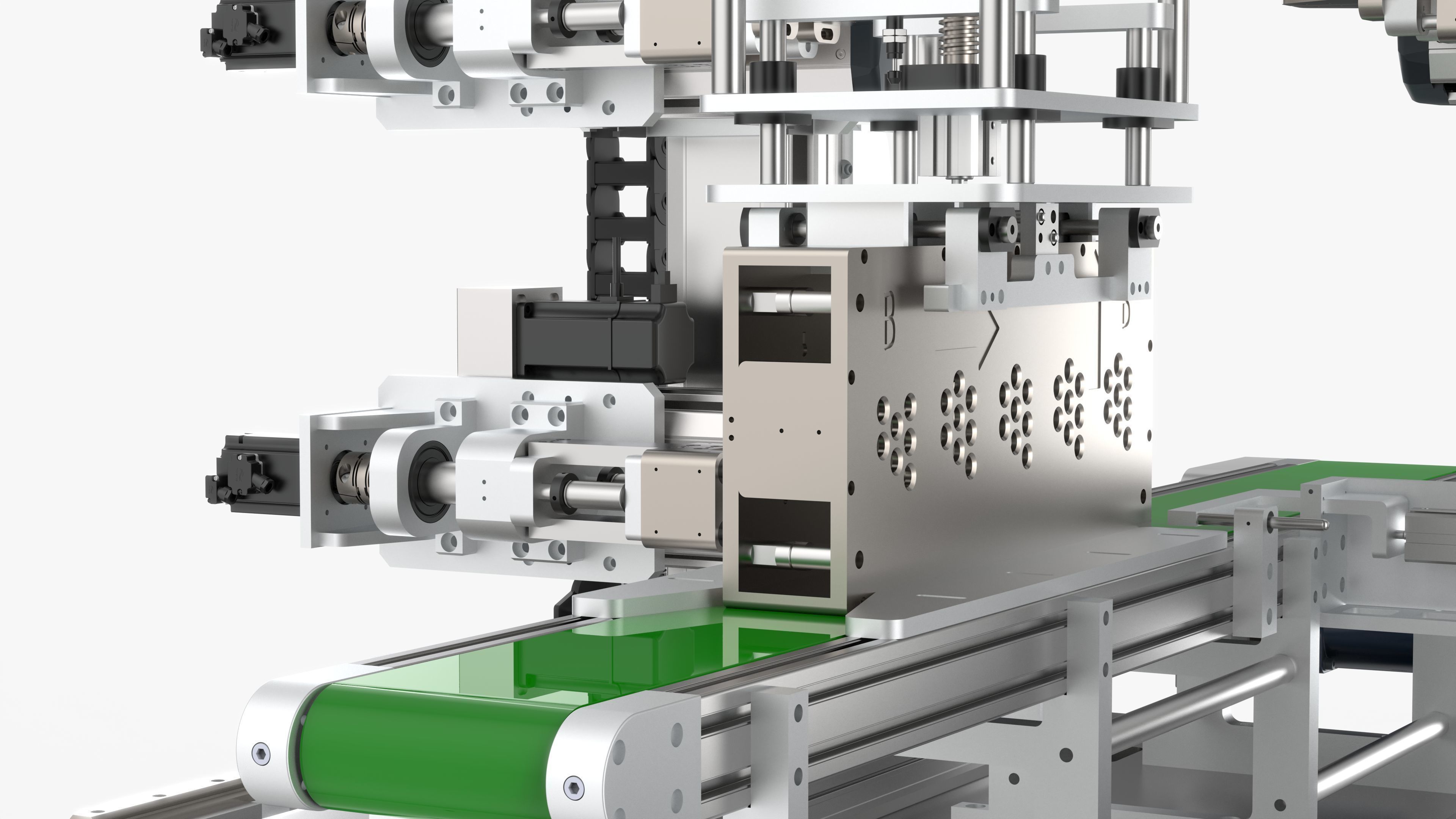 8 Axis Double Sided Spot Welding Machine 3D model_25