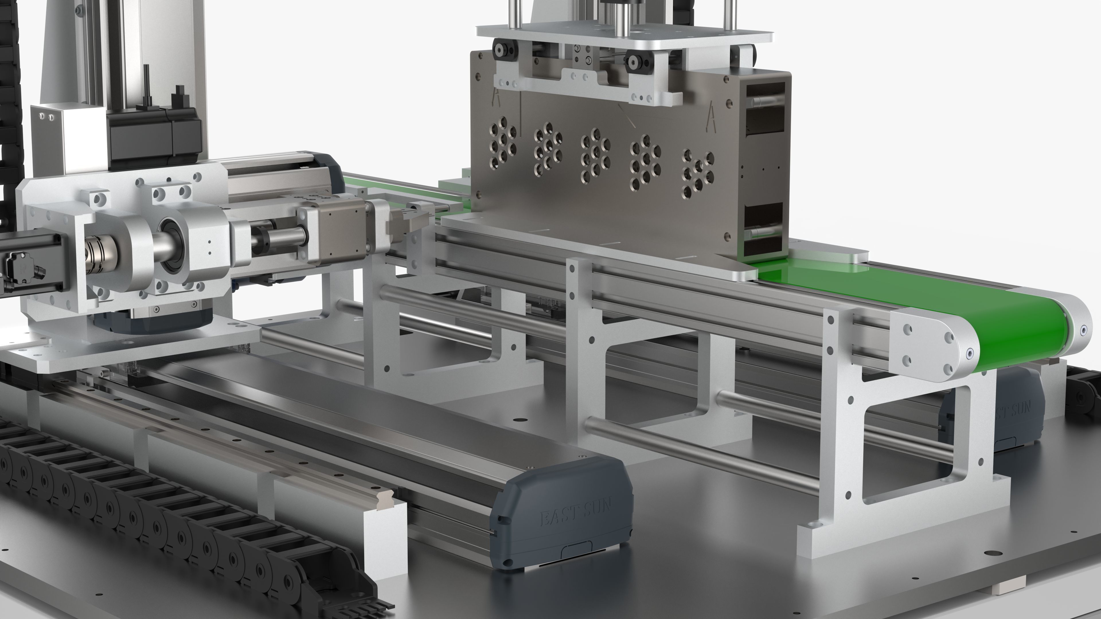 8 Axis Double Sided Spot Welding Machine 3D model_22