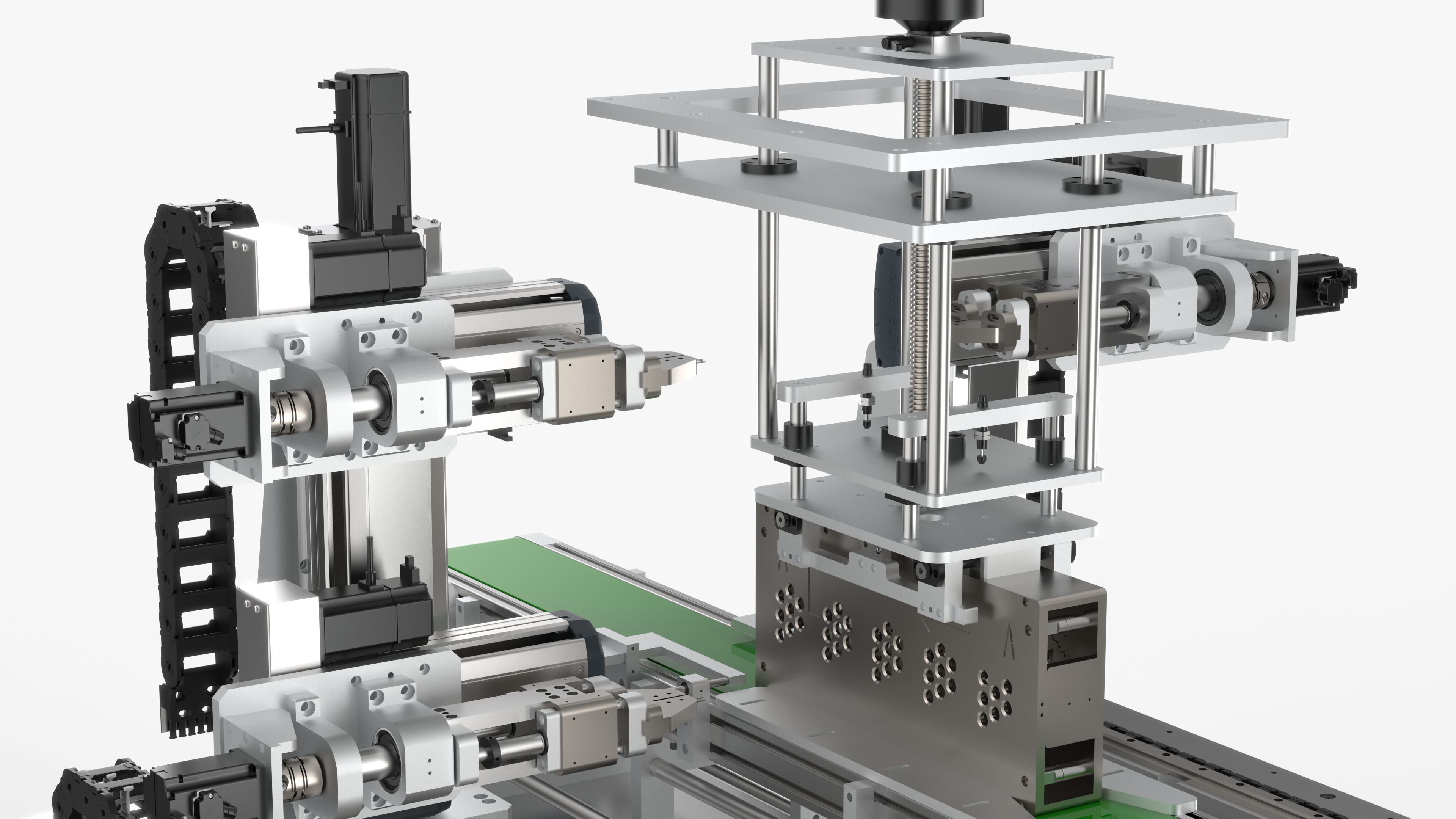 8 Axis Double Sided Spot Welding Machine 3D model_23