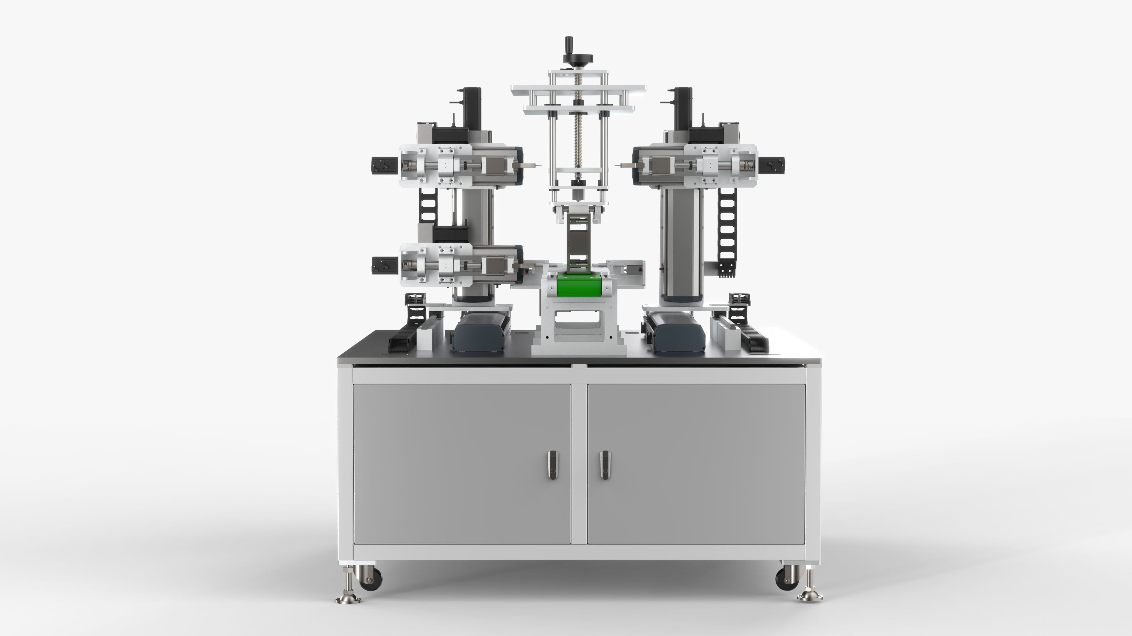 8 Axis Double Sided Spot Welding Machine 3D model_11