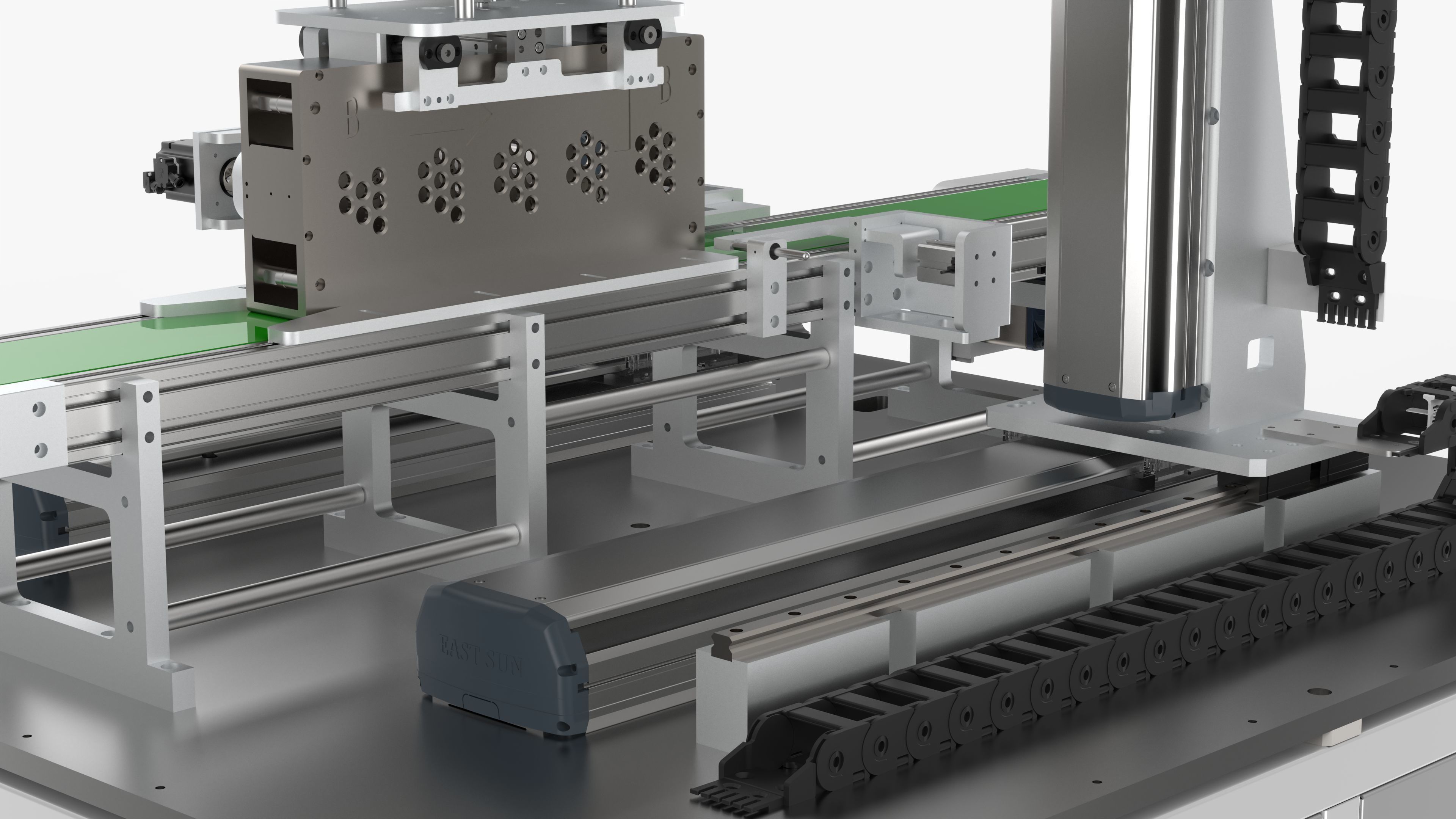 8 Axis Double Sided Spot Welding Machine 3D model_21