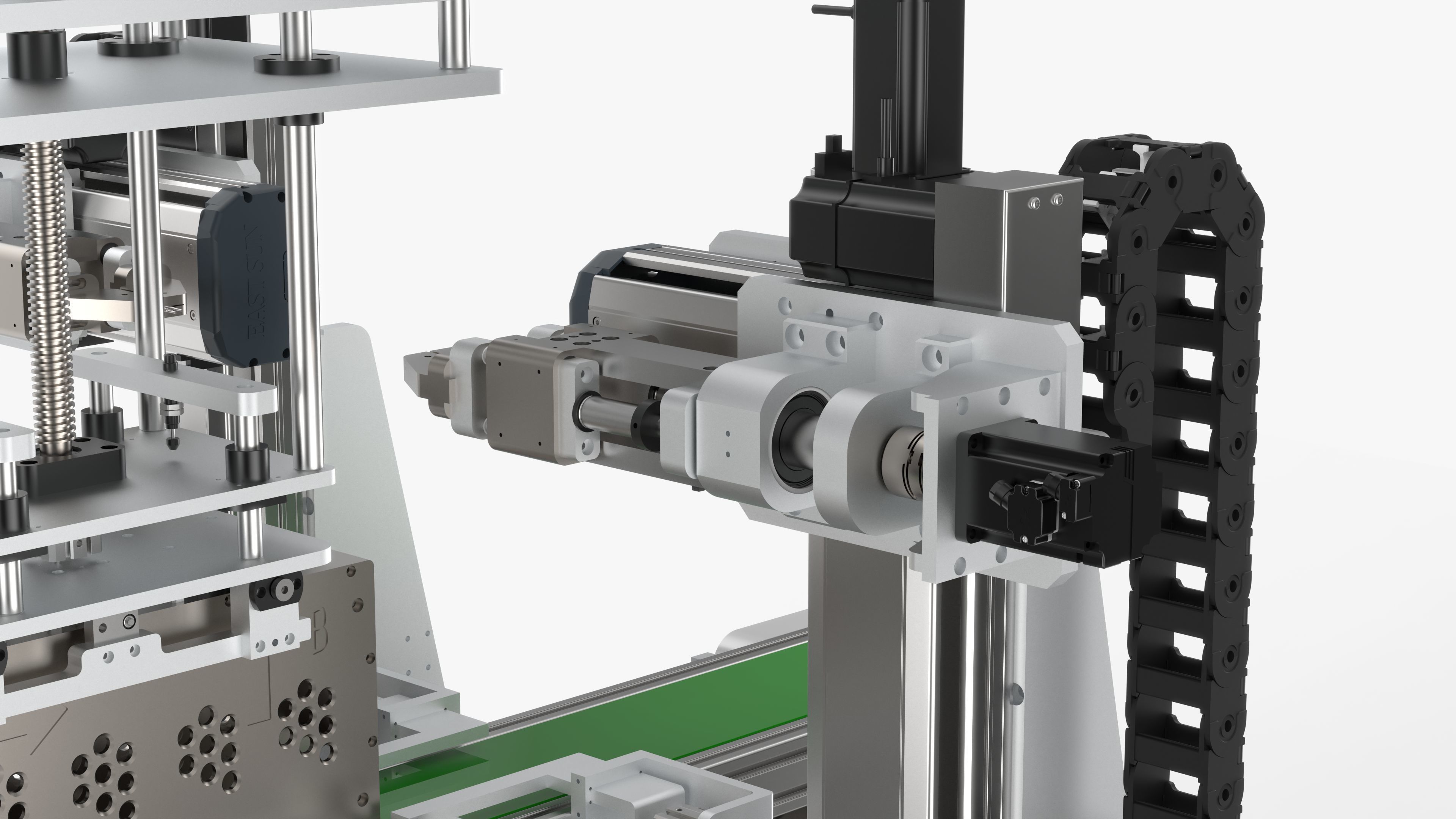 8 Axis Double Sided Spot Welding Machine 3D model_20