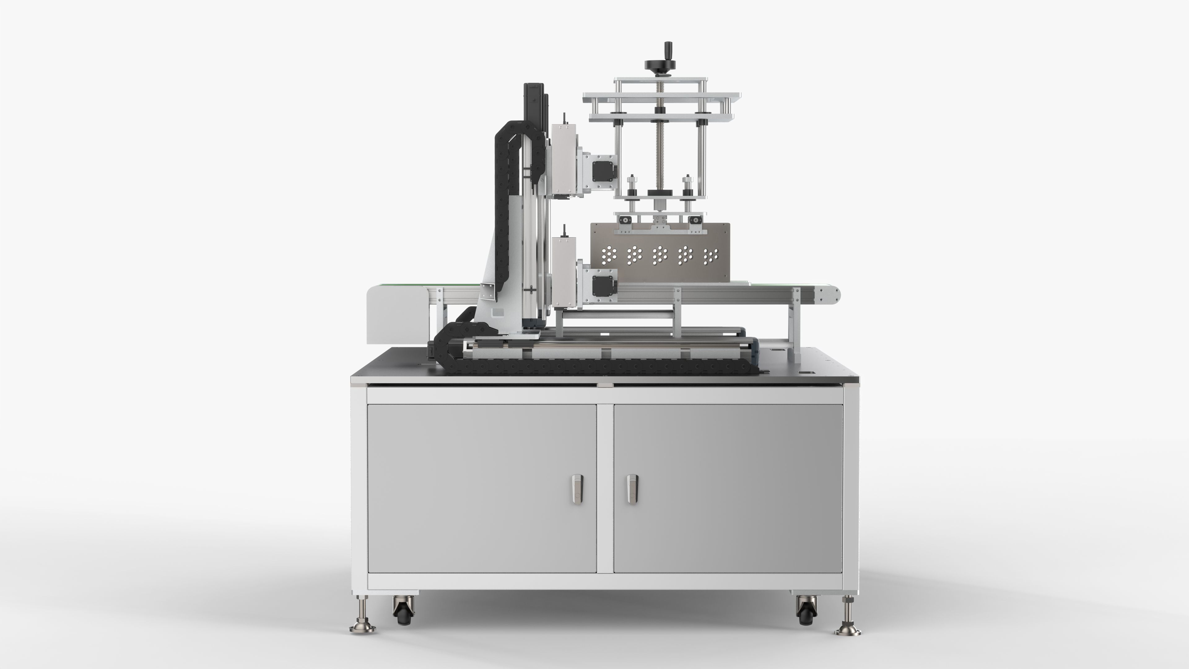 8 Axis Double Sided Spot Welding Machine 3D model_12