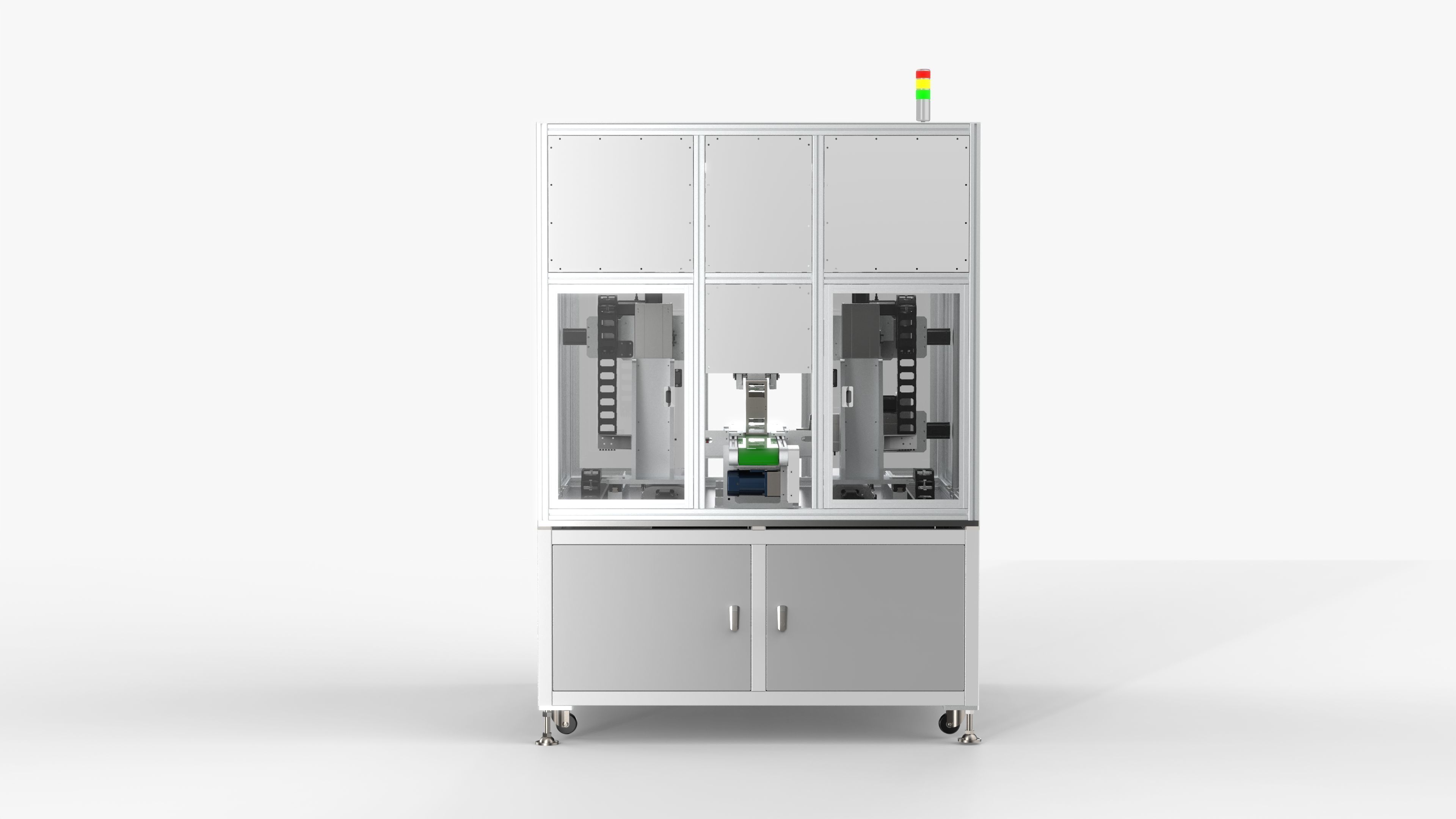 8 Axis Double Sided Spot Welding Machine 3D model_8