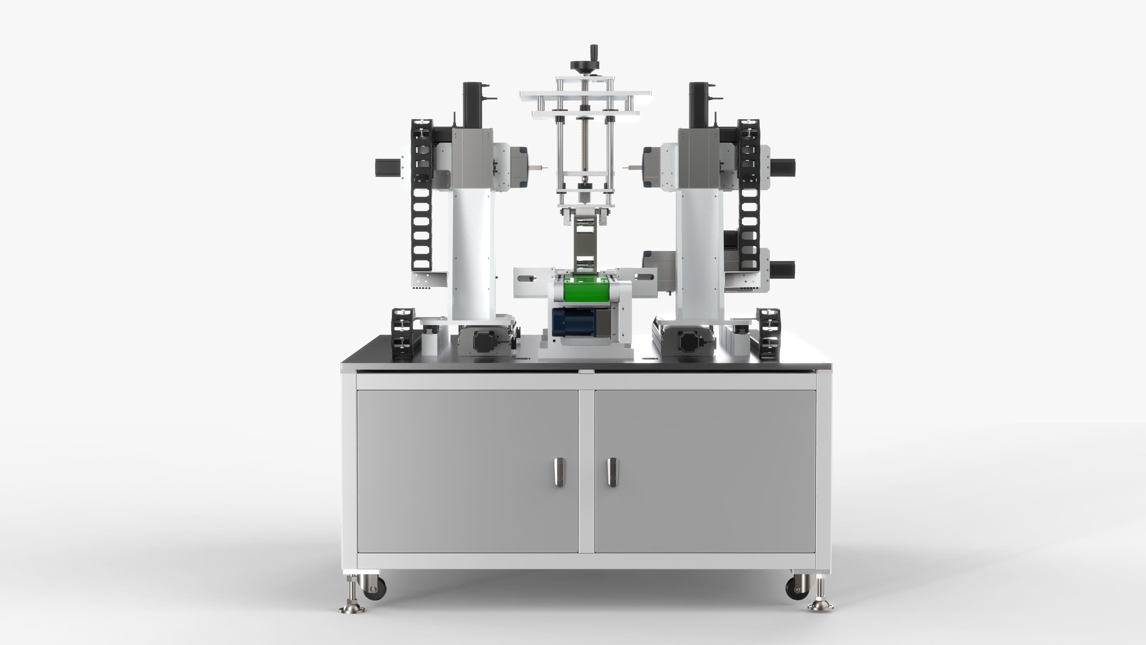 8 Axis Double Sided Spot Welding Machine 3D model_13