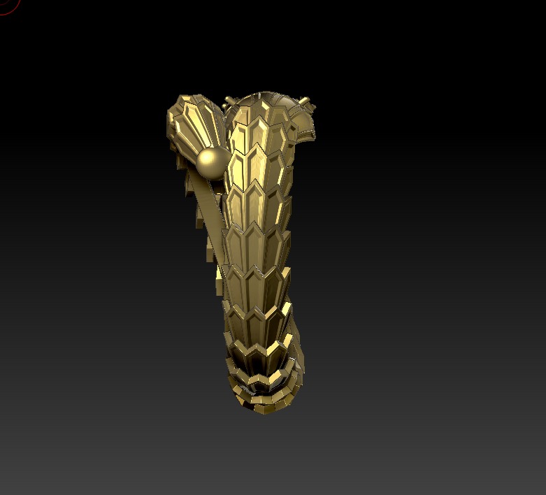 Serpenty snake ring - flexed and riged versions 3D print model 3D print model_4