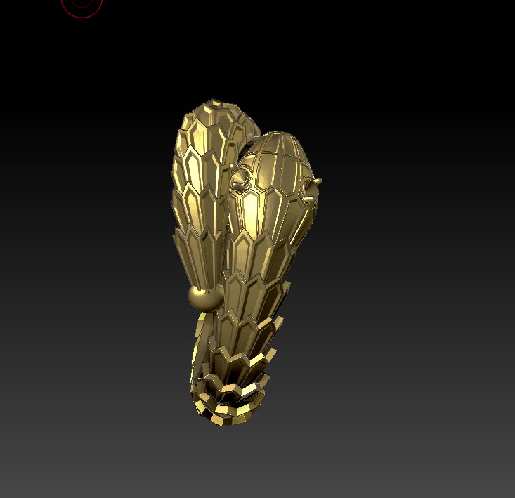 Serpenty snake ring - flexed and riged versions 3D print model 3D print model_8