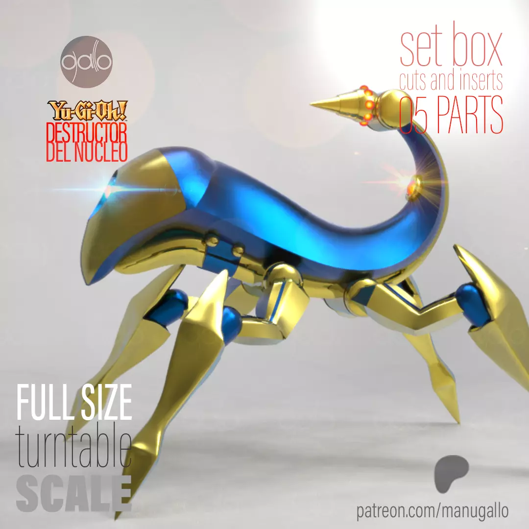 destructor de nucleos 3D print model