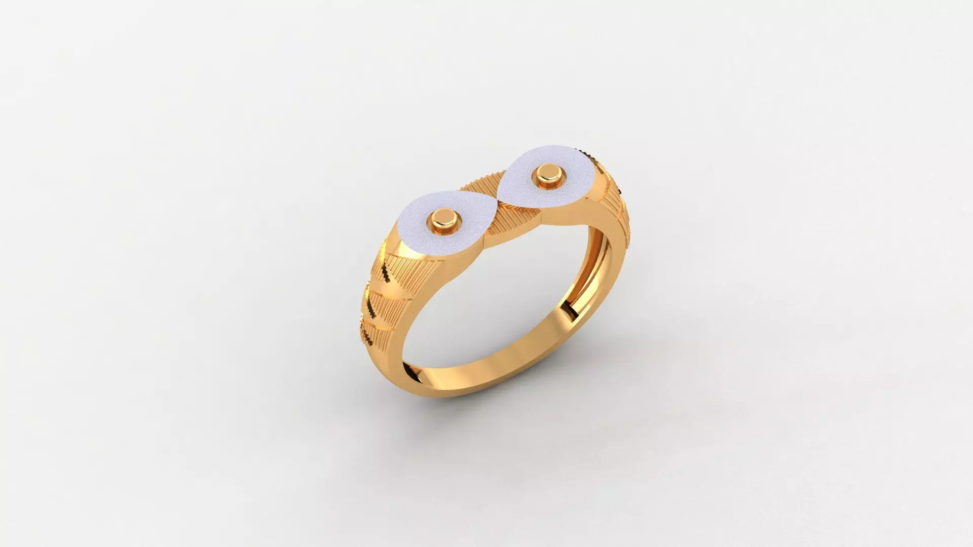 Innovative Crest Ring 3D print model