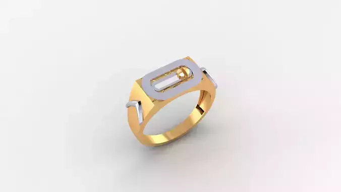 Titanium Elegance Ring