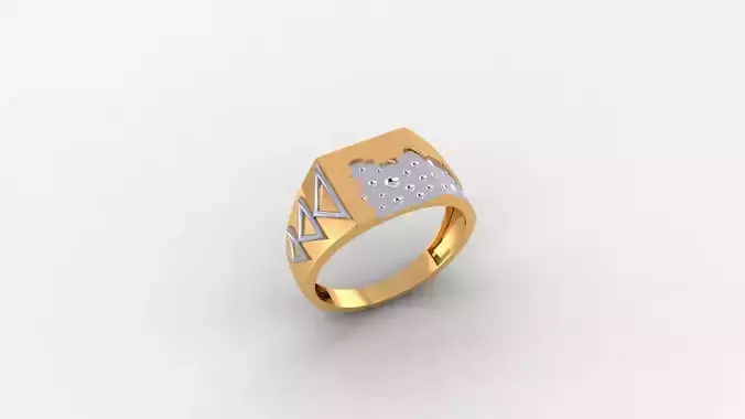Steel Serenity Ring 3D print model