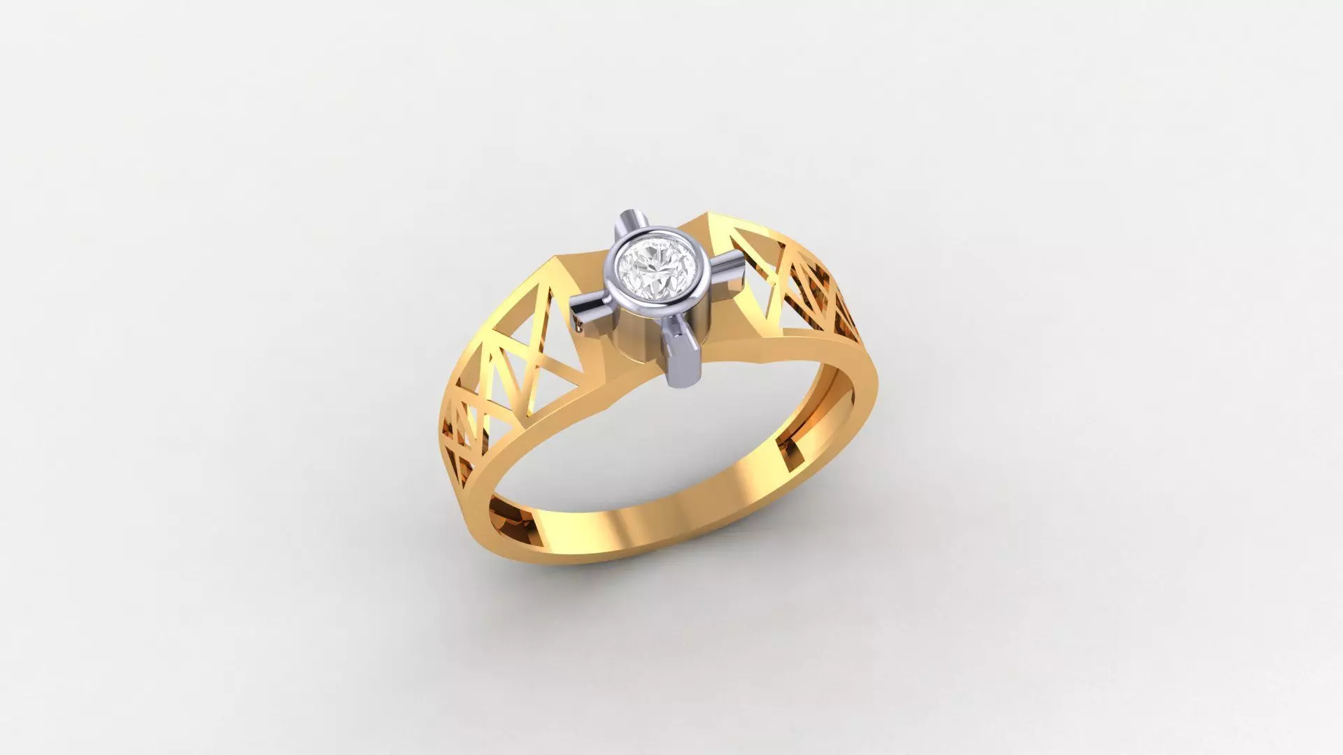 Quantum Prestige Ring 3D print model_0