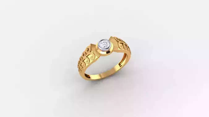 Steel Crest Ring