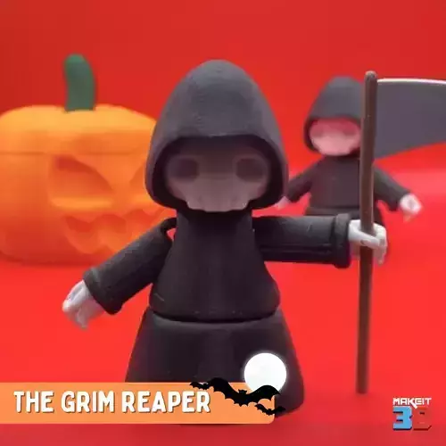 3D Printable Flexi Grim Reaper 3D print model