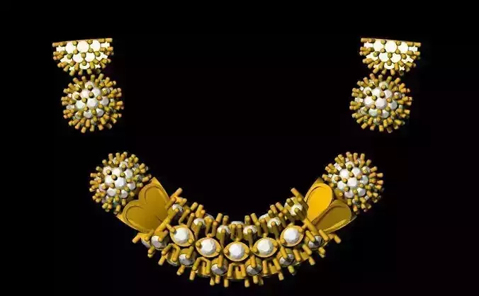 Tanmaniya Necklace 3dm and stl  file