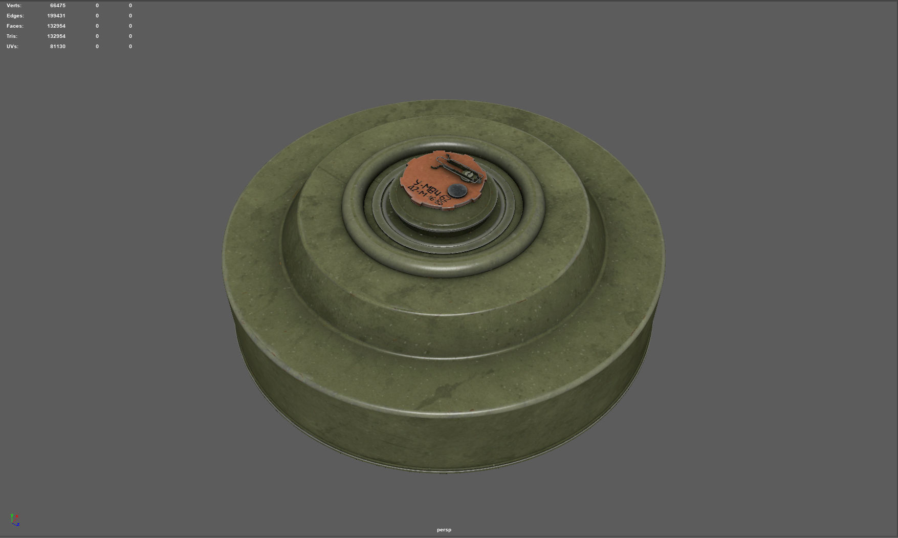 TM 62 mine 3D model_5