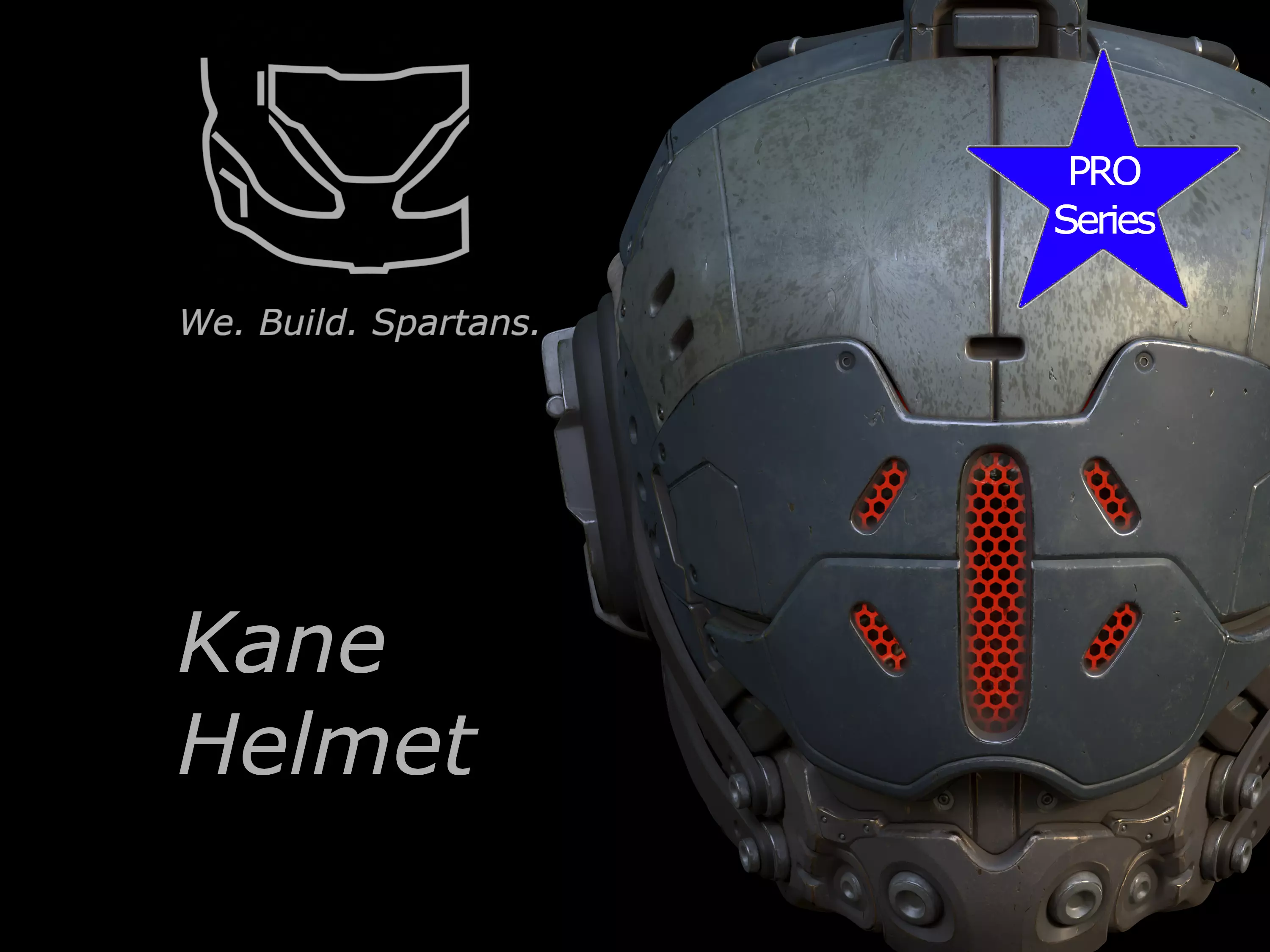 Pro Series Kane Helmet 3d print file 3D print model