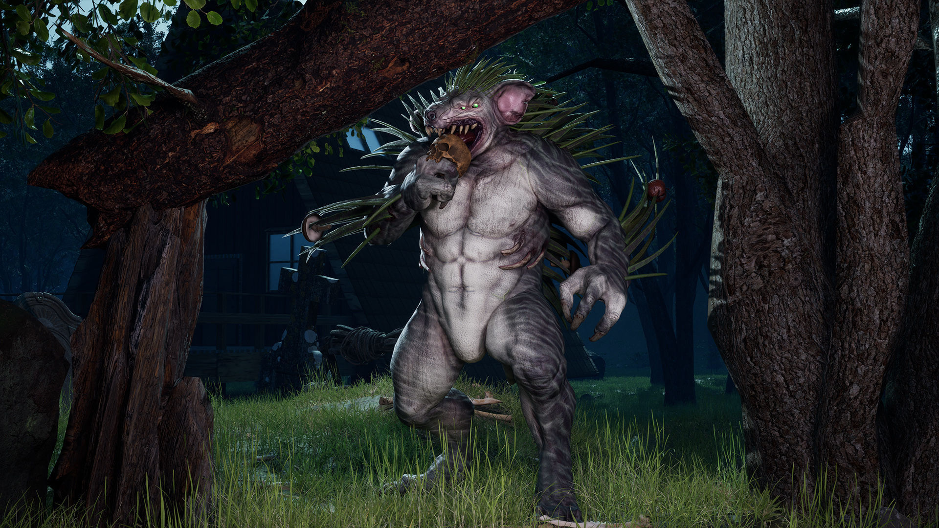 MutantHedgehog Low-poly 3D model_4