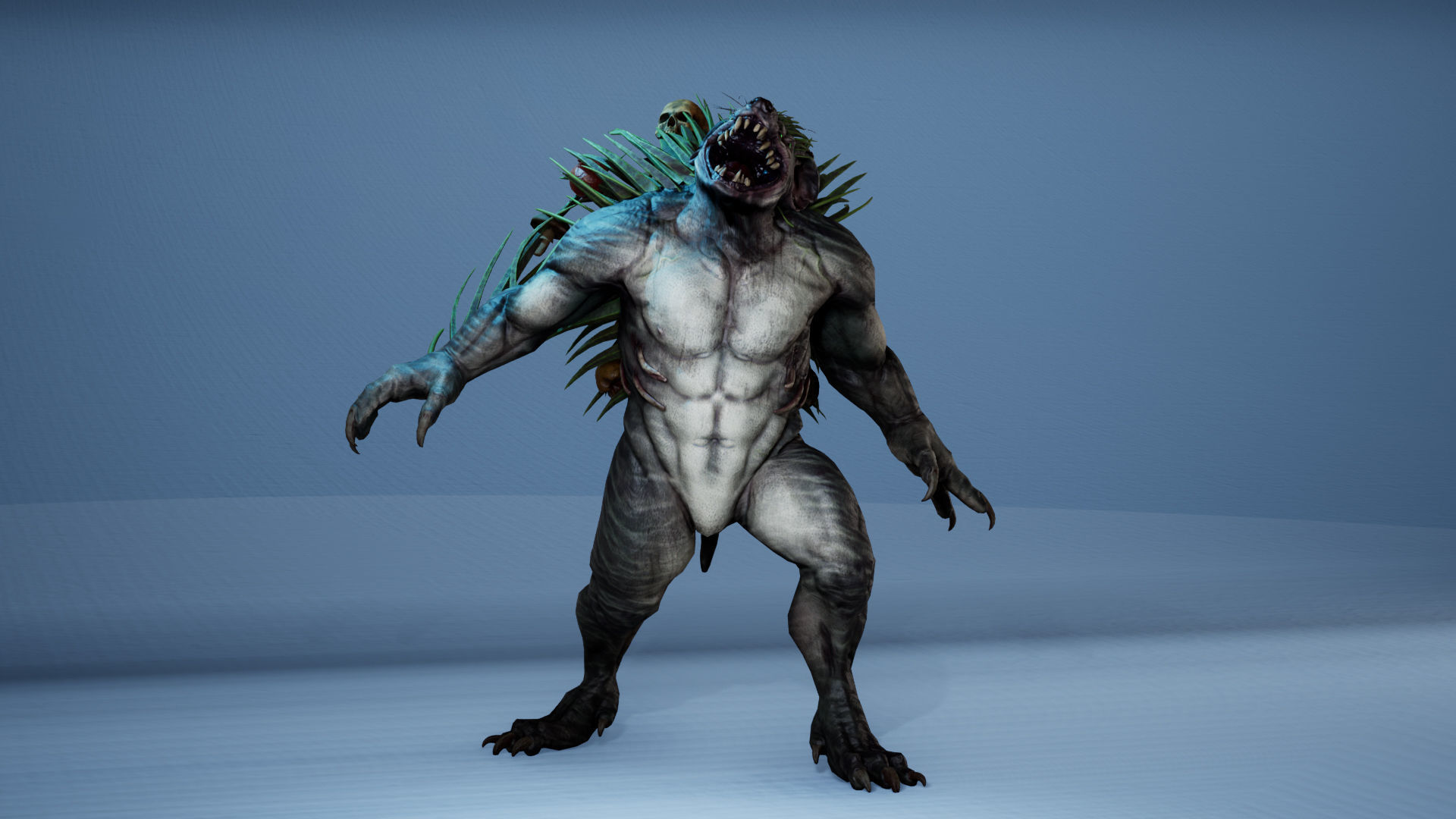 MutantHedgehog Low-poly 3D model_21