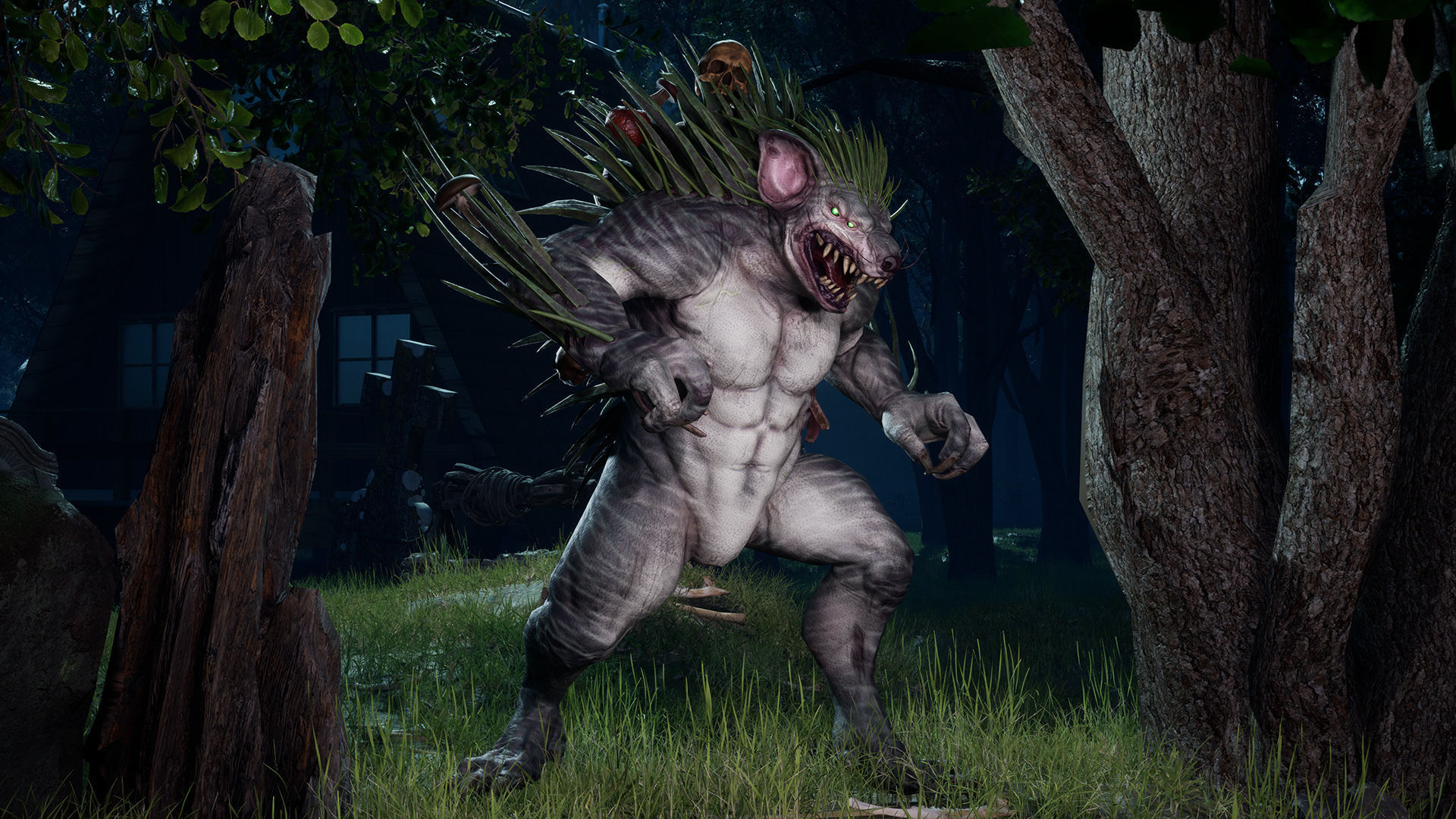 MutantHedgehog Low-poly 3D model_3