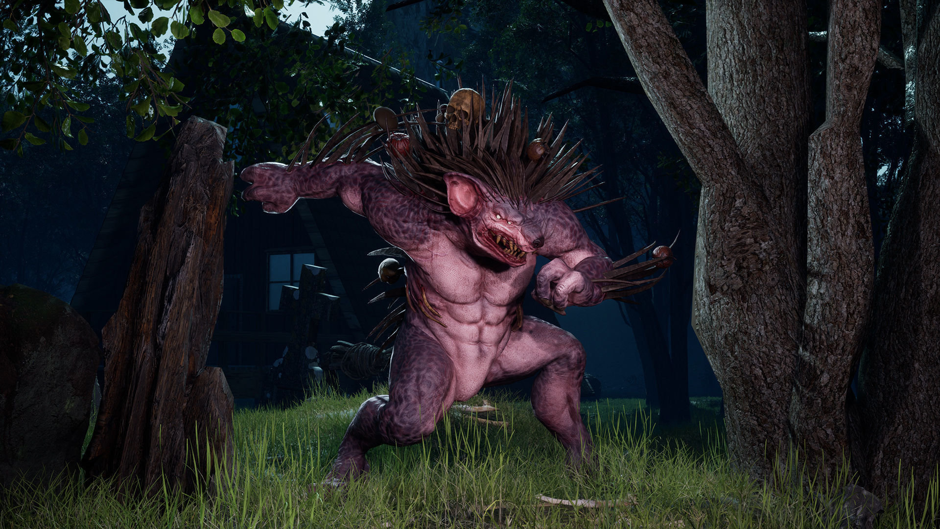 MutantHedgehog Low-poly 3D model_2