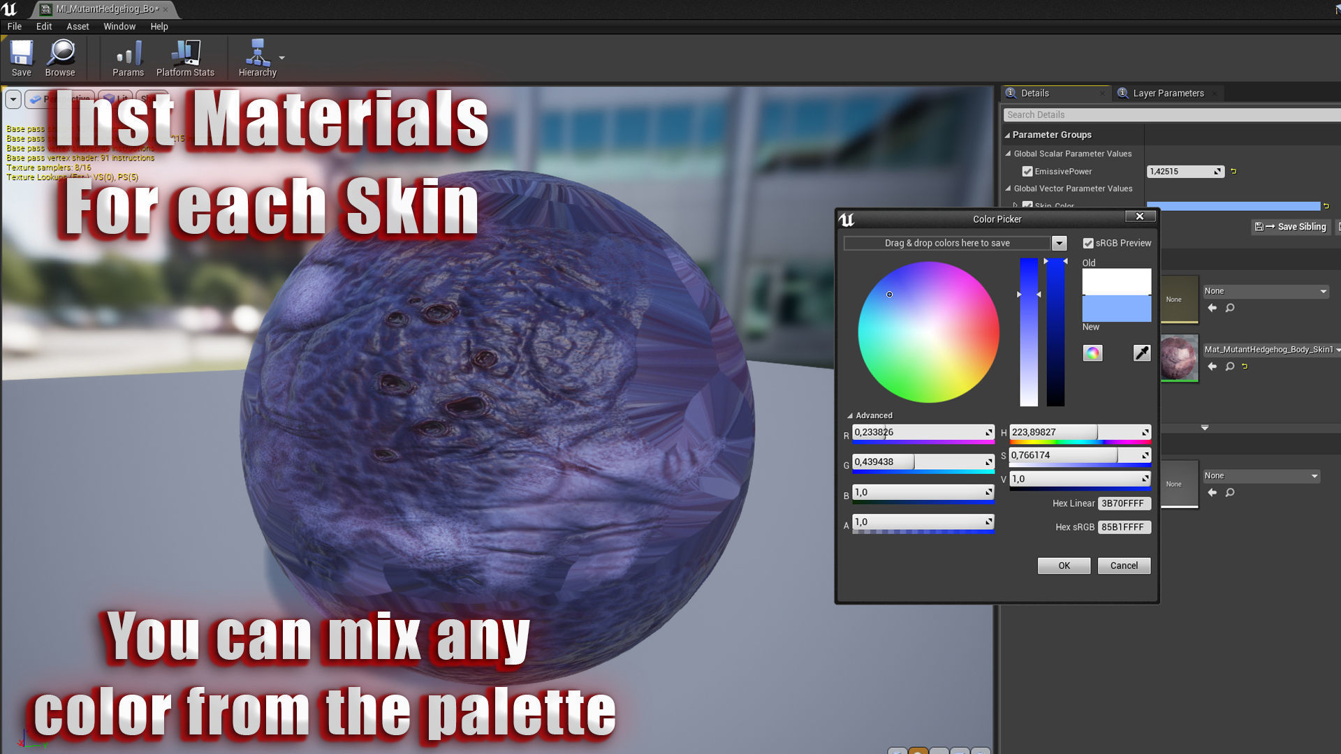 MutantHedgehog Low-poly 3D model_8