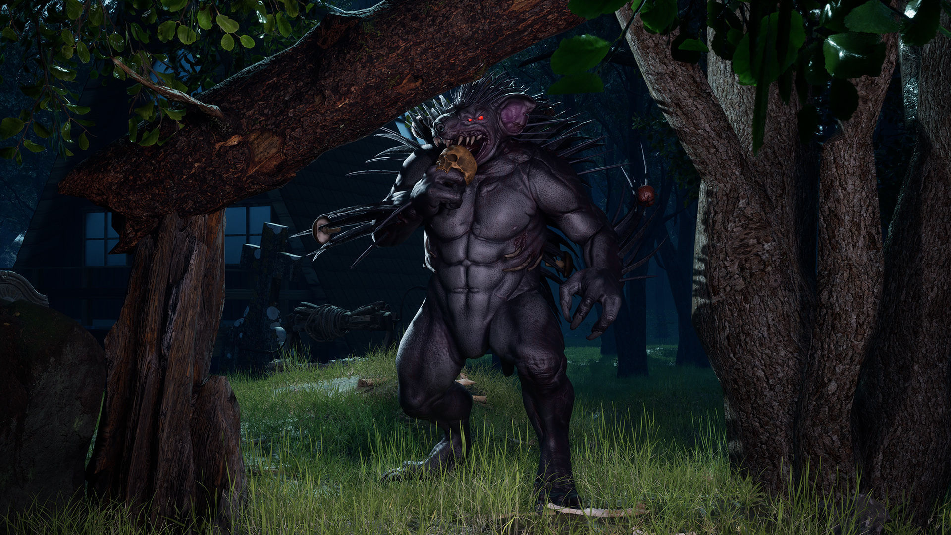 MutantHedgehog Low-poly 3D model_5