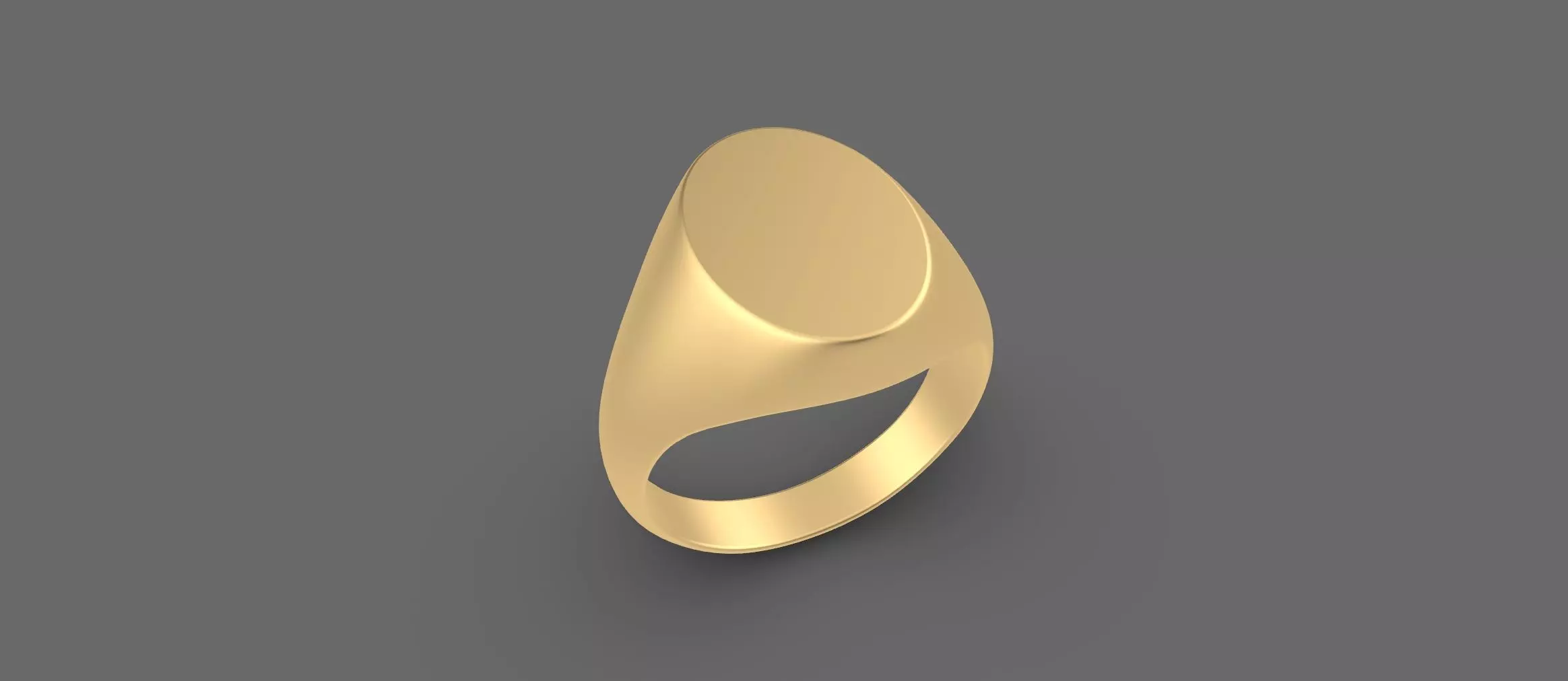 Signet Ring Free 3D print model_0