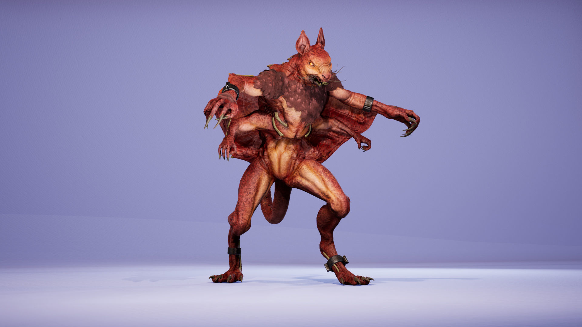 MutantSquirrel Low-poly 3D model_9