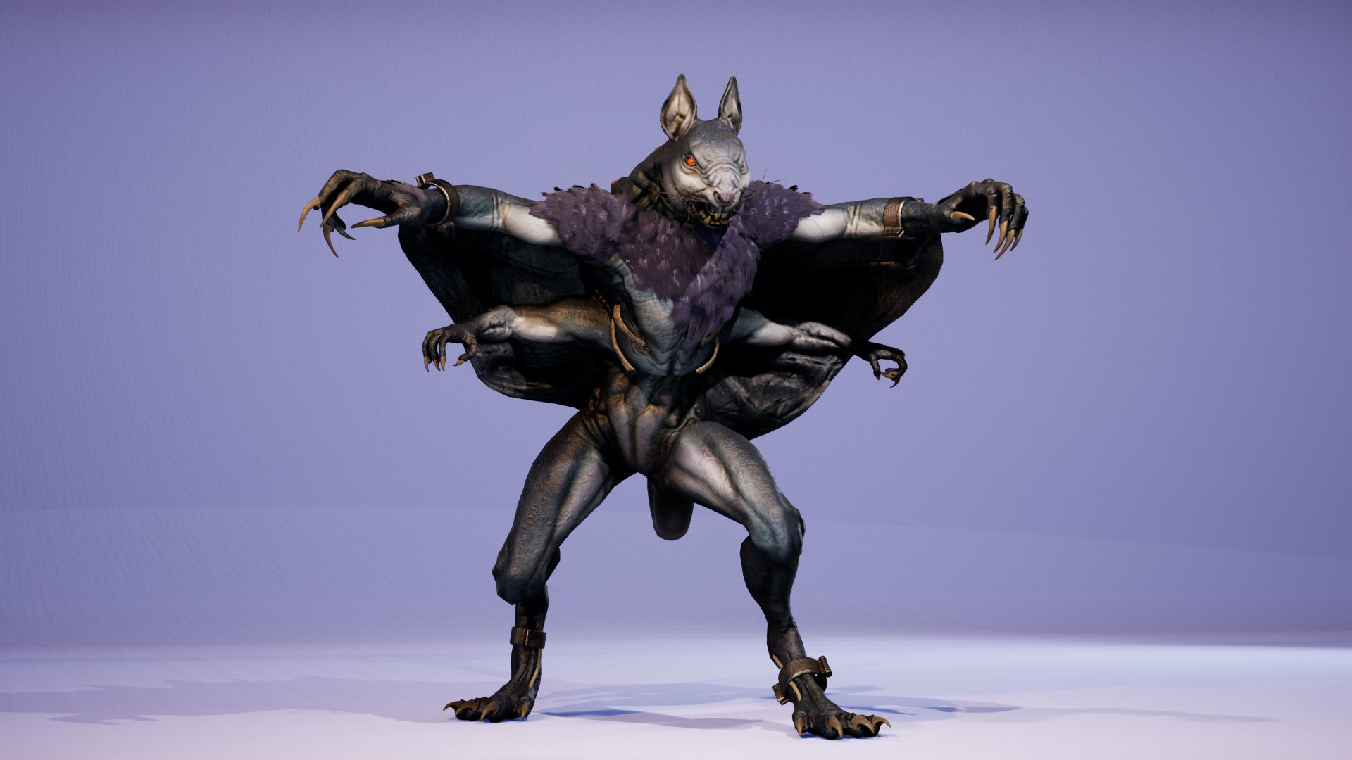 MutantSquirrel Low-poly 3D model_23